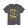 “Lit With a Chance of Snacks” – Weather Cloud T-Shirt